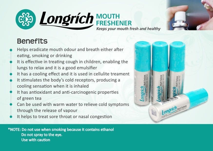 Longrich mouth freshner