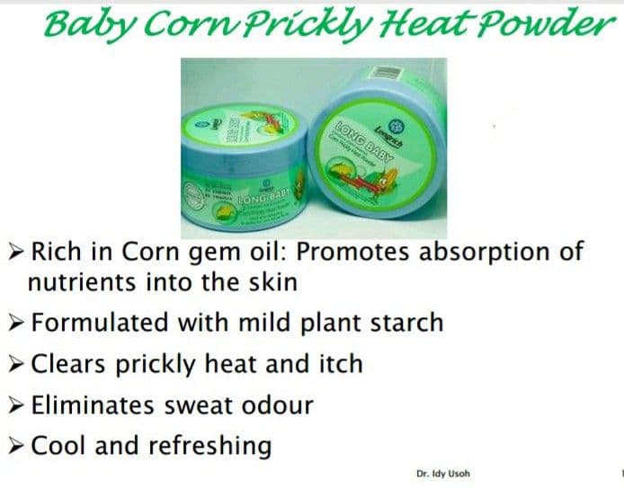 Longrich Baby corn prickly heat powder