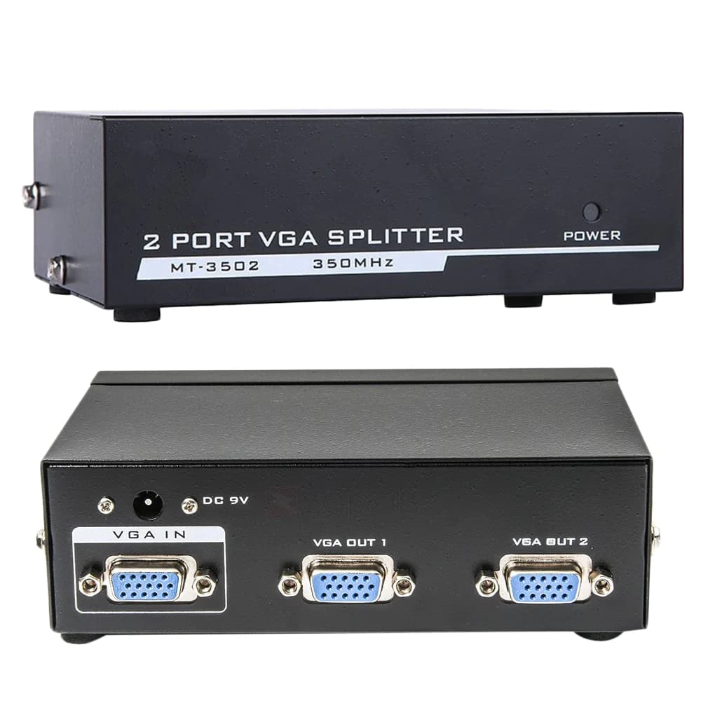 2 Port vga splitter