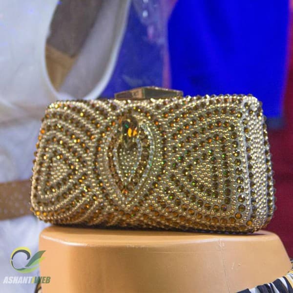 Classy Dark Gold Purse