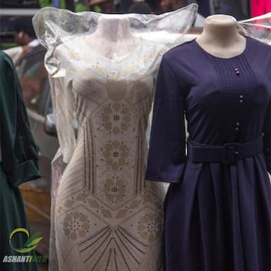 Beautiful Occasional White and Gold Dress