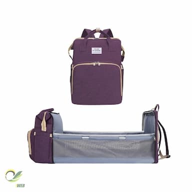 Folding crib bag