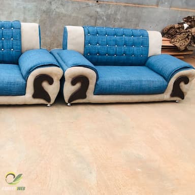 2 in 1 Sofa - Blue