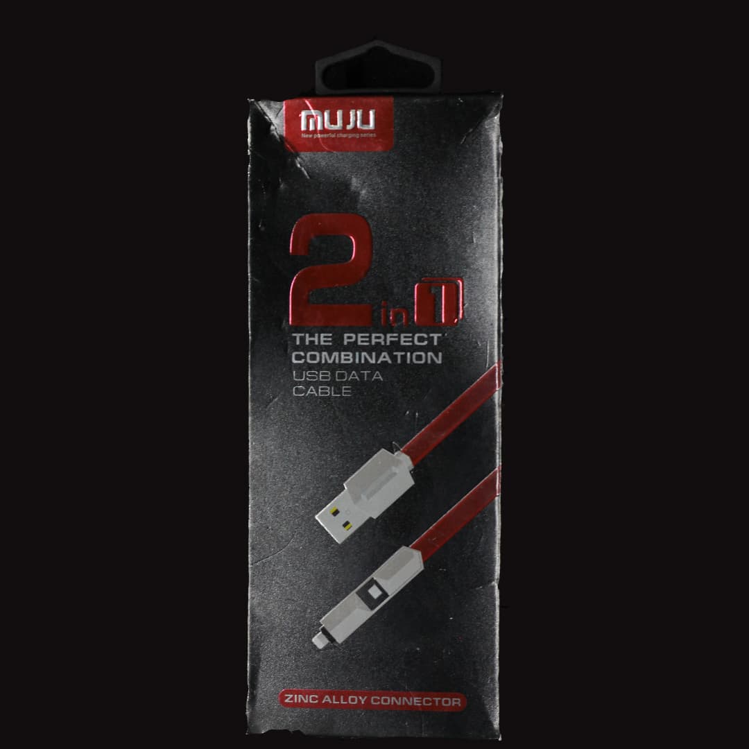 MUJU 2 IN 1 DATA CABLE