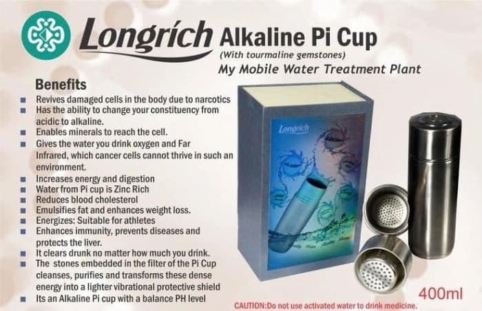 Longrich Alkaline Pi cup
