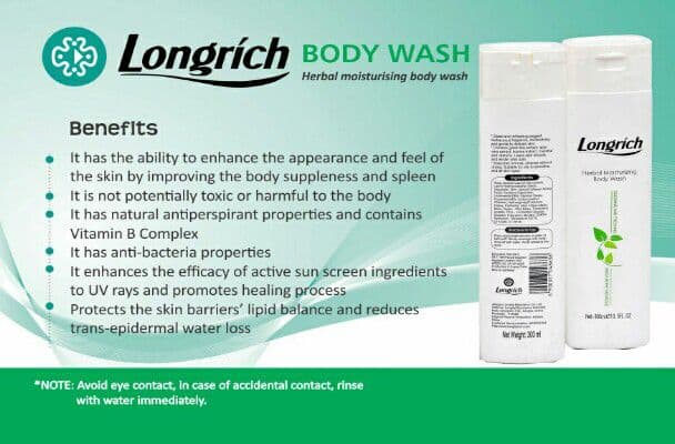 Longrich body wash