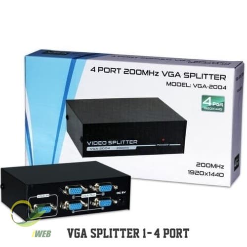 VGA Splitter 4 Ports
