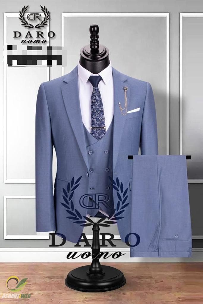 Blue Solaro Men Suit