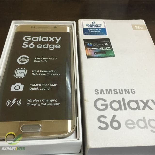 Samsung S6 Edge (in box)