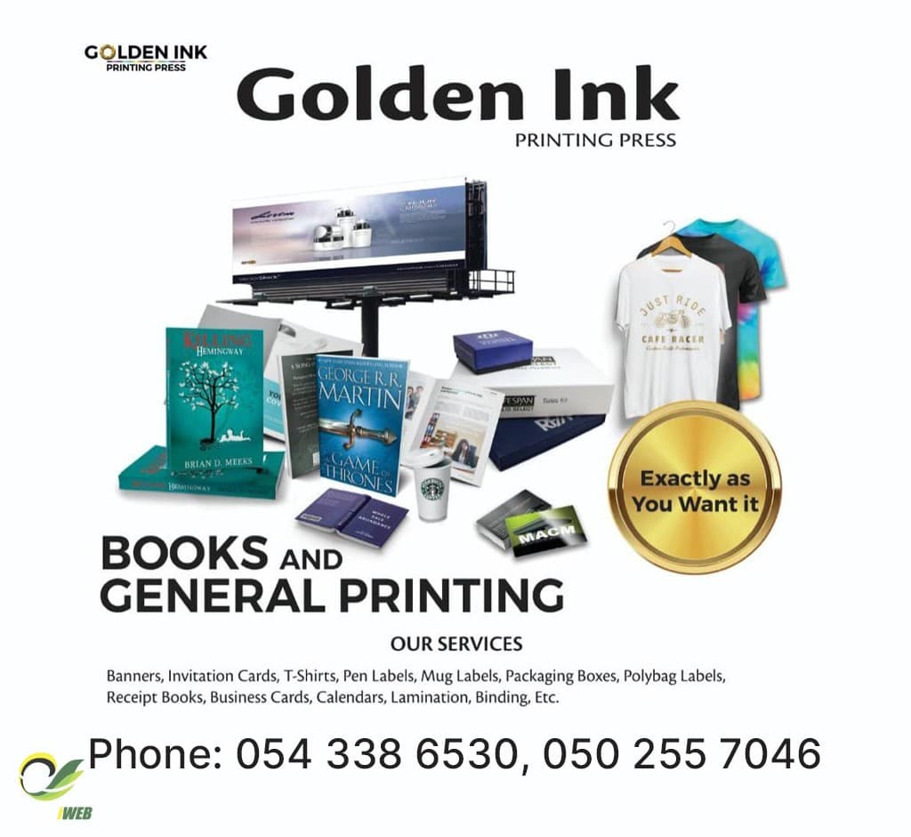 Golden Ink Printing Services