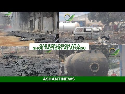 3 people injured as a result of a gas explosion in Kumasi at Atonsu